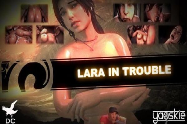 歐美3D同人動畫　LaraInTrouble