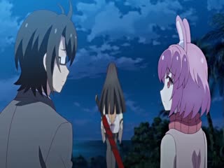 【有码中字】[魔人]うさみみボウケンタン～セクハラしながら世界を救え～第二话可爱いあの娘は新たな刺客！无人岛のセクハラ暮らし.chs